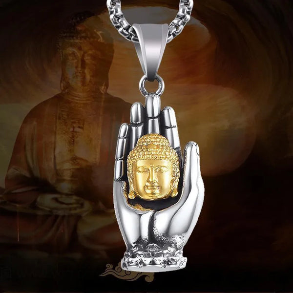 Collares colgantes detallados del Buda Shakyamuni