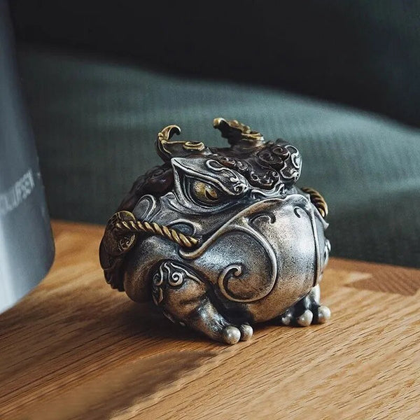 Mesa de té Chan Zhao Cai, pequeña lámpara colgante para sala de estar, decoración de escritorio, regalo de inauguración