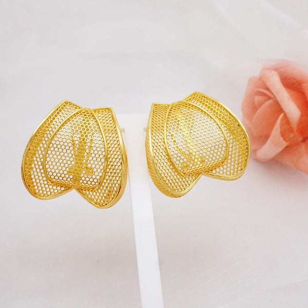 Fashion Drop Earrings Copper Drop Earring African Gold Color Earring