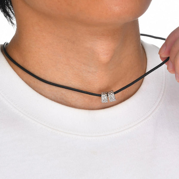 Stylish Men's Beads Choker Necklace