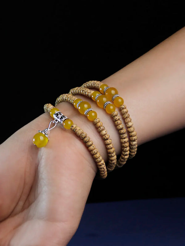 Pulsera Bodhi de Luna y Estrella Pequeña, Pulsera Bodhi de Luna y Estrella Mini para Mujer