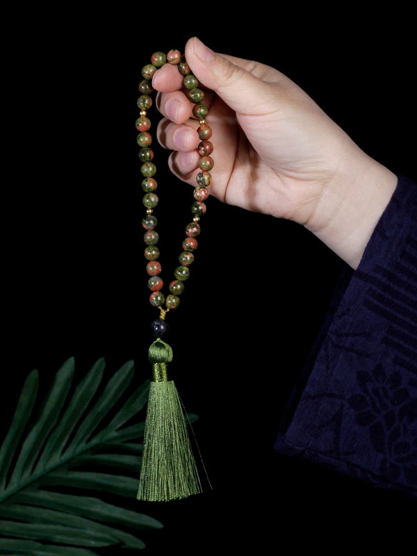 prayer bracelet with tassels muslim rosary 33 beads
