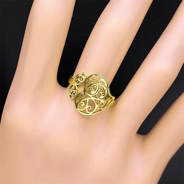 Anillos del Sagrado Corazón de Jesús para hombres y mujeres