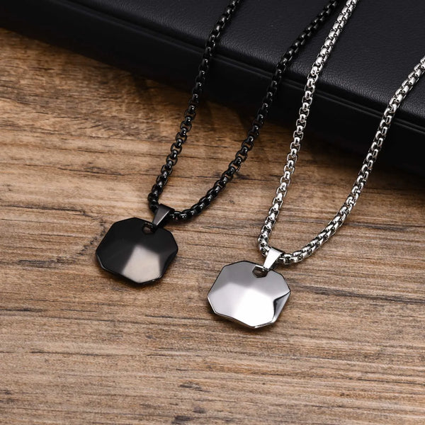 Stylish Geometric Necklaces for Men