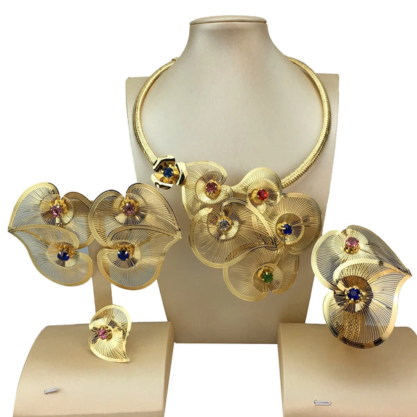 Nuevos conjuntos de joyas brasileñas para mujer