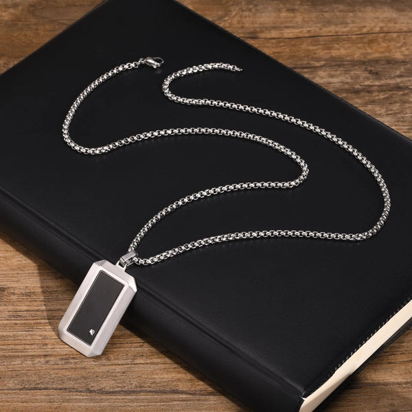 Men's Dog Tag Pendant Necklaces
