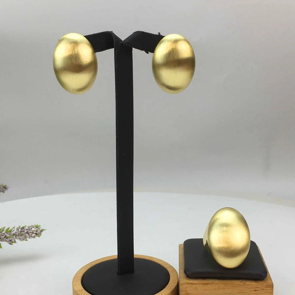 Pendientes de moda africana con anillo de joyería fina de Dubái para mujer
