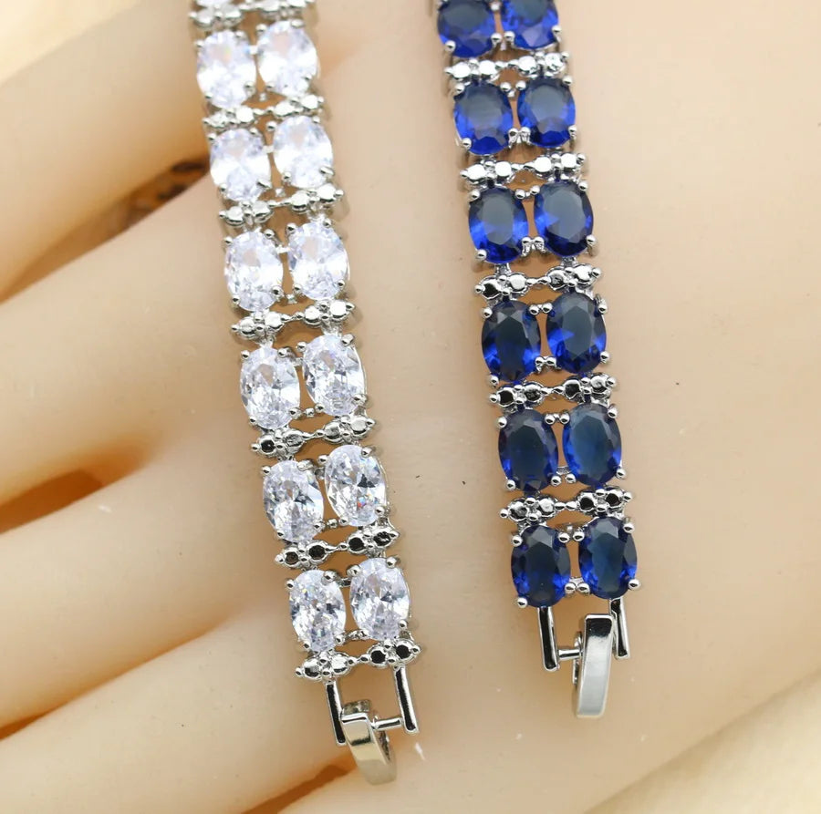 Blue Semi-precious Dubai Bracelet for Women
