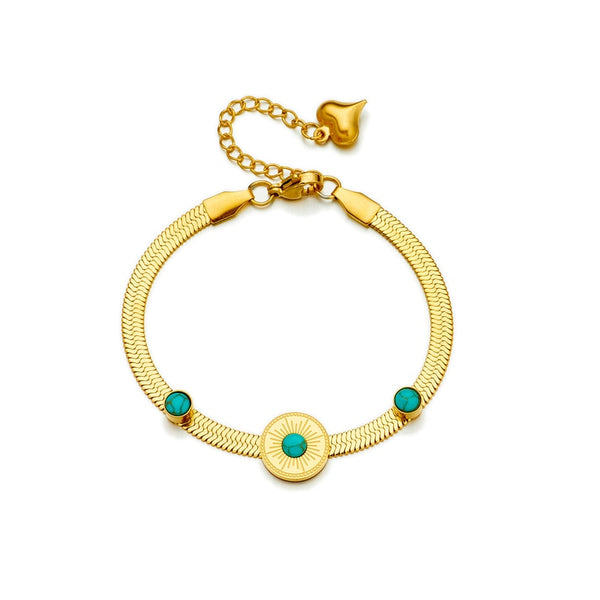 316L Stainless Steel Bangle Bracelet for Women