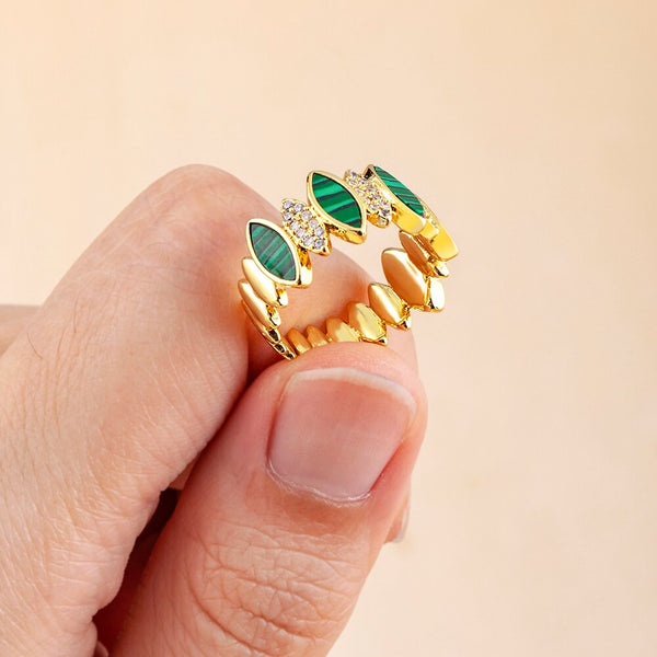 Anillo turco de la suerte con ojo malvado para mujer