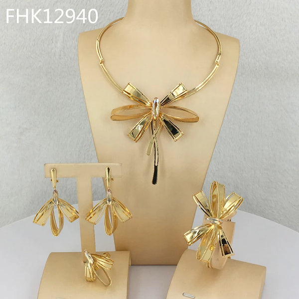 Conjuntos de joyas brasileñas, joyas hechas a mano, joyas de alta calidad para mujeres