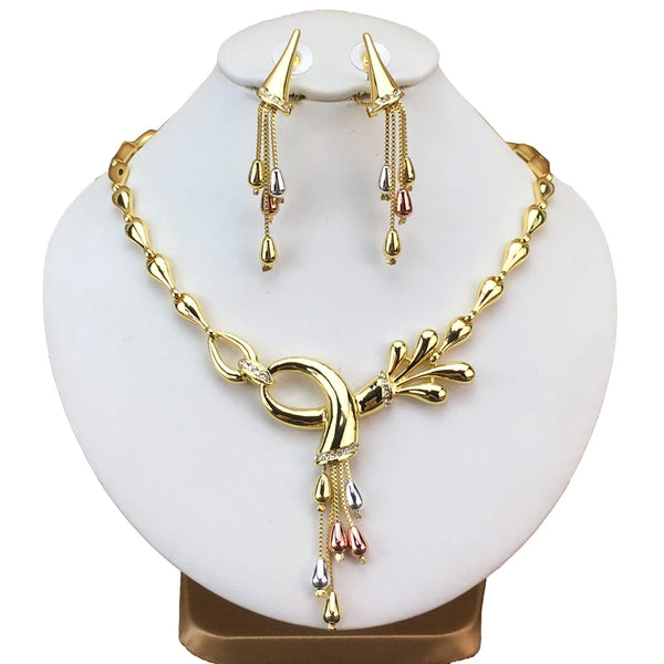 Joyería más nueva de Dubái: bisutería, collar único para mujer