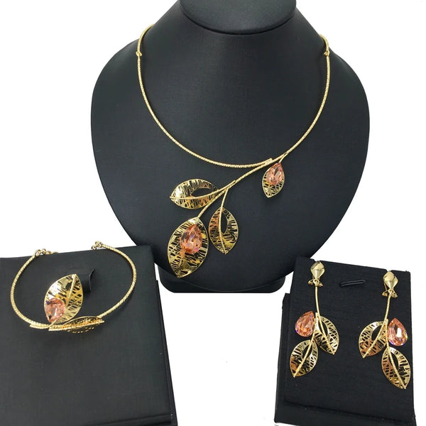 Conjuntos de joyas brasileñas, joyas hechas a mano, joyas de alta calidad para mujeres