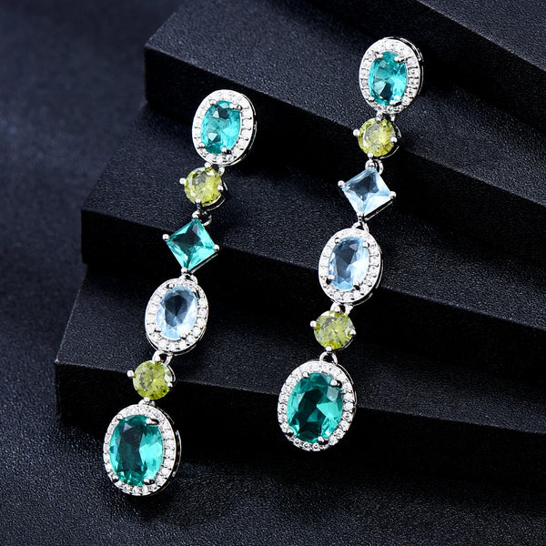 Earrings Sweet Luxury Trendy Big Earrings Bohemia Long Pendant Earring Women