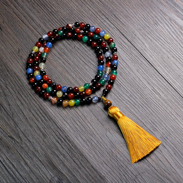 Collar de japamala mala 108 para mujer