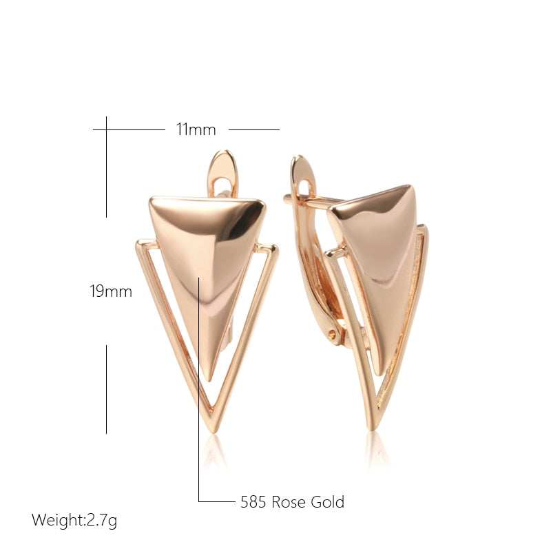 Minimalist Geometric Hip Hop Women's Dangle Earrings