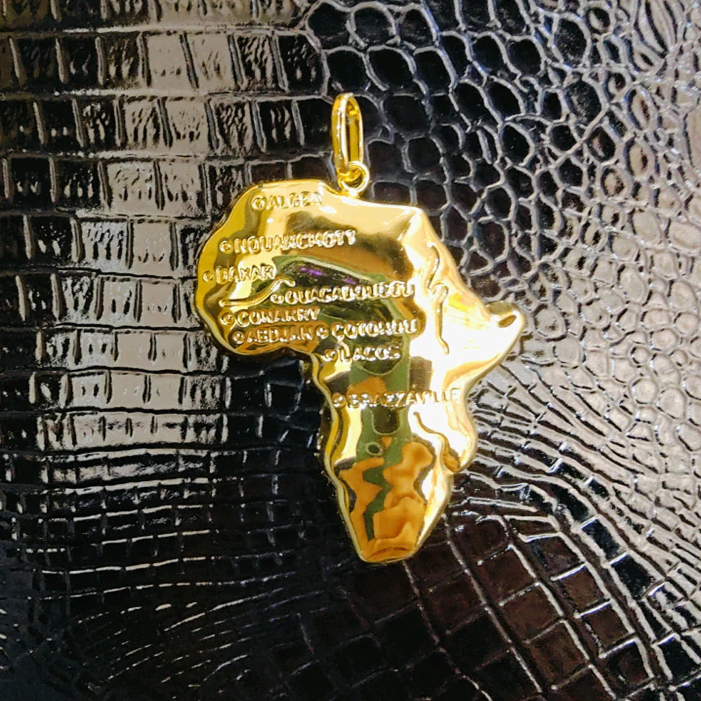 Hip Hop Personality Pendant Gold Color Crocodile Mermaid Lucky Bag Shape Pendant