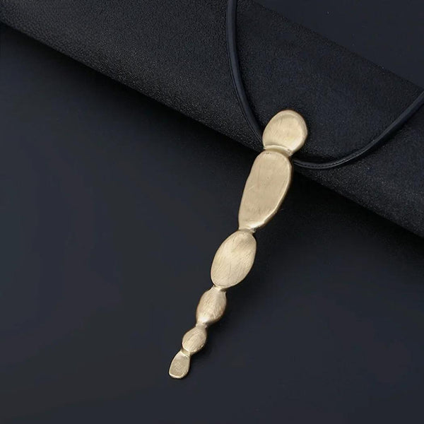 Fashion Gold Color Long Suspension Collares Necklace for Women