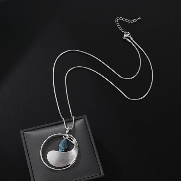 Trendy Geometric Metal Necklace for Women