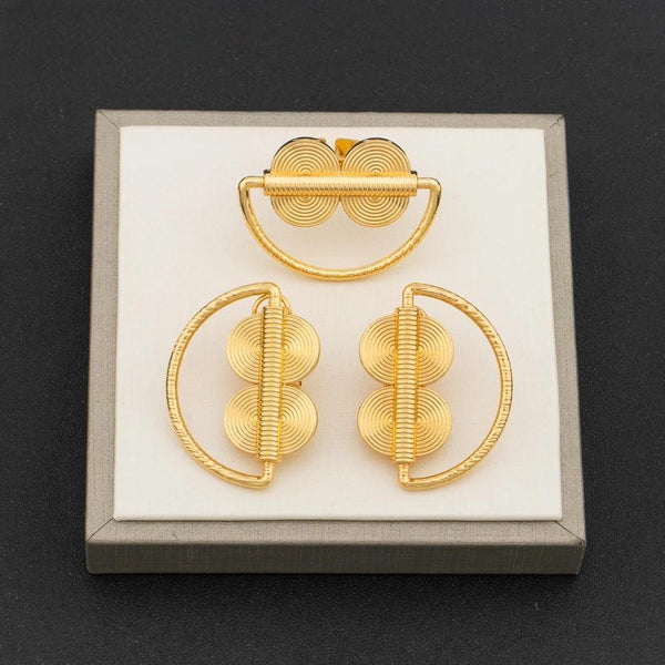 New Fashion Earrings and Ring Set for Women