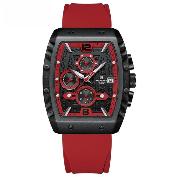 Relojes de negocios de lujo para hombre, deportivos, de cuarzo, informales, de pulsera, impermeables.