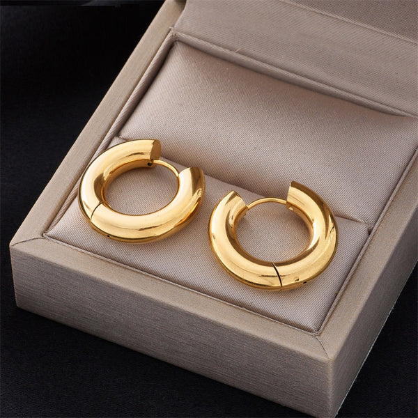 Pendientes de acero inoxidable 316L para mujer