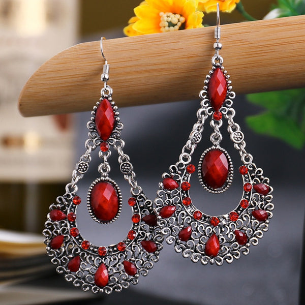Pendientes indios vintage para mujer