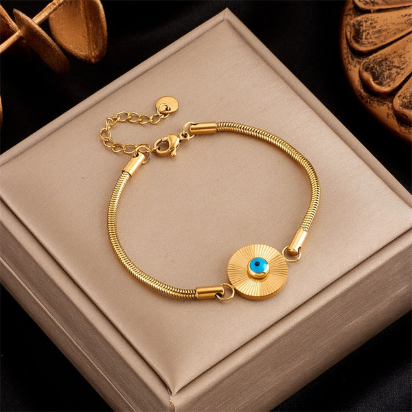 Pulsera de acero inoxidable 316L para mujer