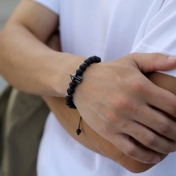 Stylish Helmet Charm Bracelets for Men Boys