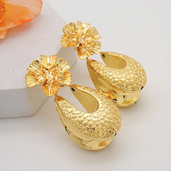 Fashion Jewelry Hoop Big Earrings For Women Ethiopian African Earings