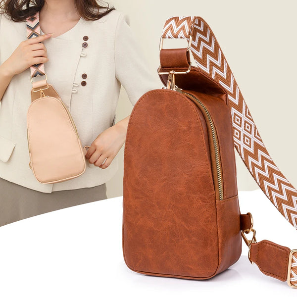 Women Chest Bag Casual Outdoor Sports Fashion Waterproof Chest Bag