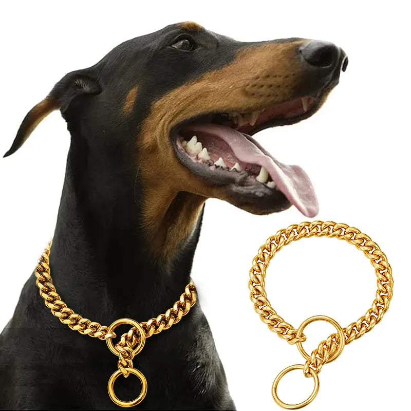 Stainless Chain Collar Large Collar Chain
