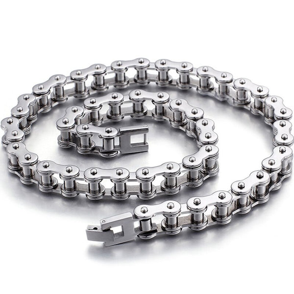 Collar de cadena de motocicleta de 55 cm y 21,6" de largo