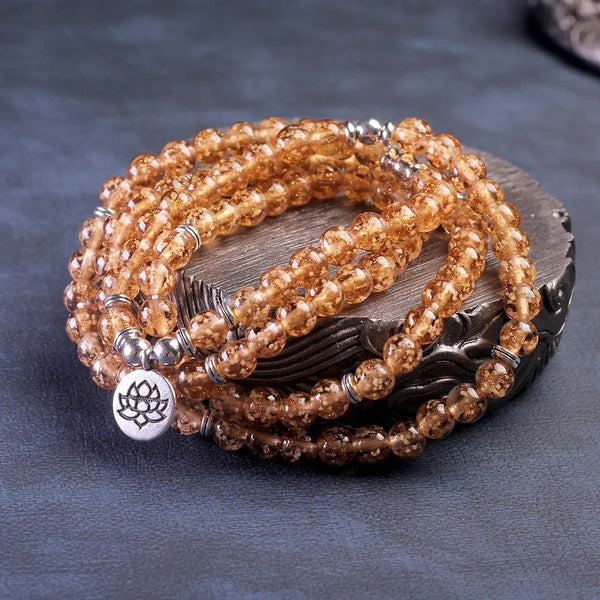108 maletas Pulseras luminosas con loto