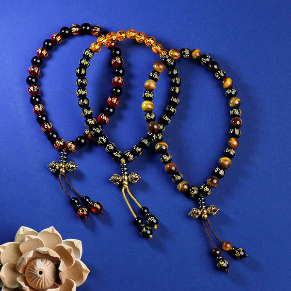 Pulsera islámica musulmana Tasbih de 33 cuentas, mantra, rosario de bendición sabrosa, rezando por bendiciones