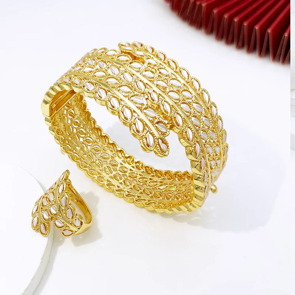 Pulsera de hojas Pulsera de Dubái Anillo