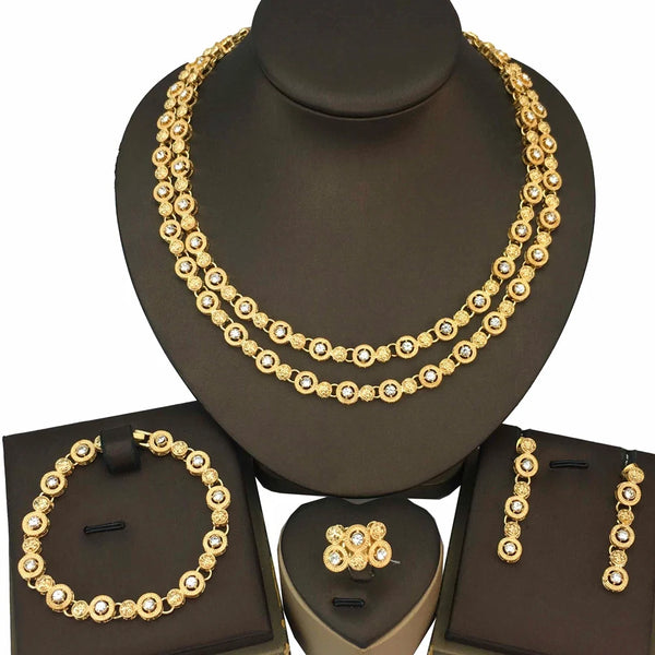 Bisutería de diseño clásico, joyería de moda africana para mujer