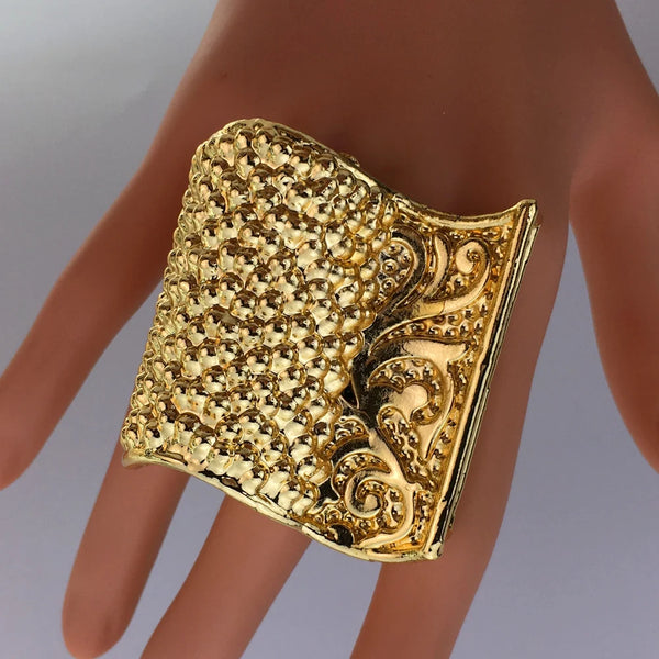 Anillos grandes de moda, anillos brasileños para mujer, regalo de Navidad para fiestas.