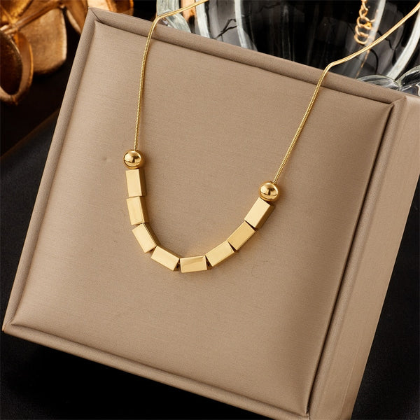 316L Stainless Steel Vintage Necklace For Women
