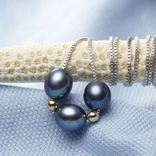 Nuevo collar de perlas, gargantilla de perlas naturales de agua dulce