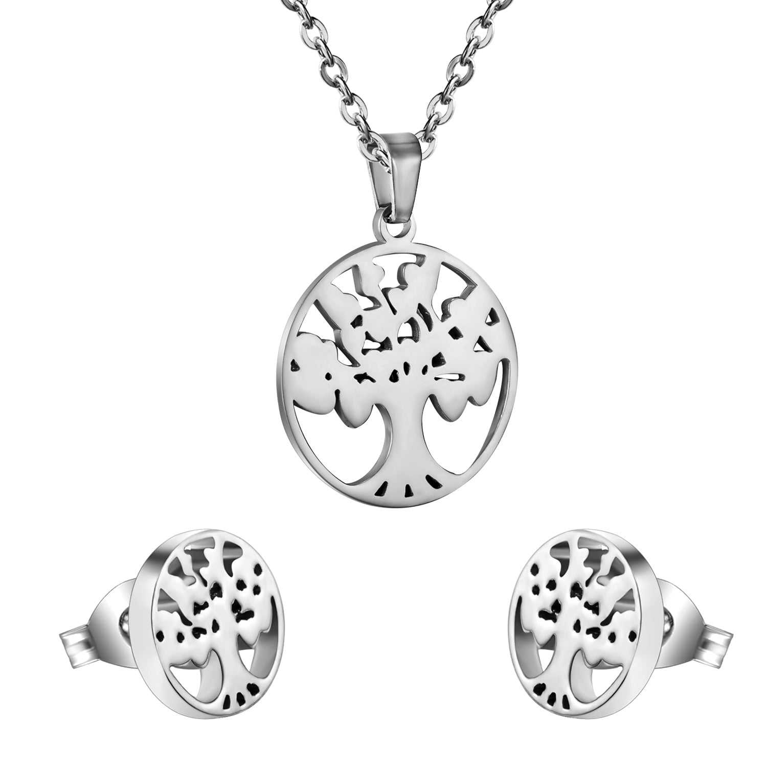 Pendant Necklace Earrings African Jewelry Sets
