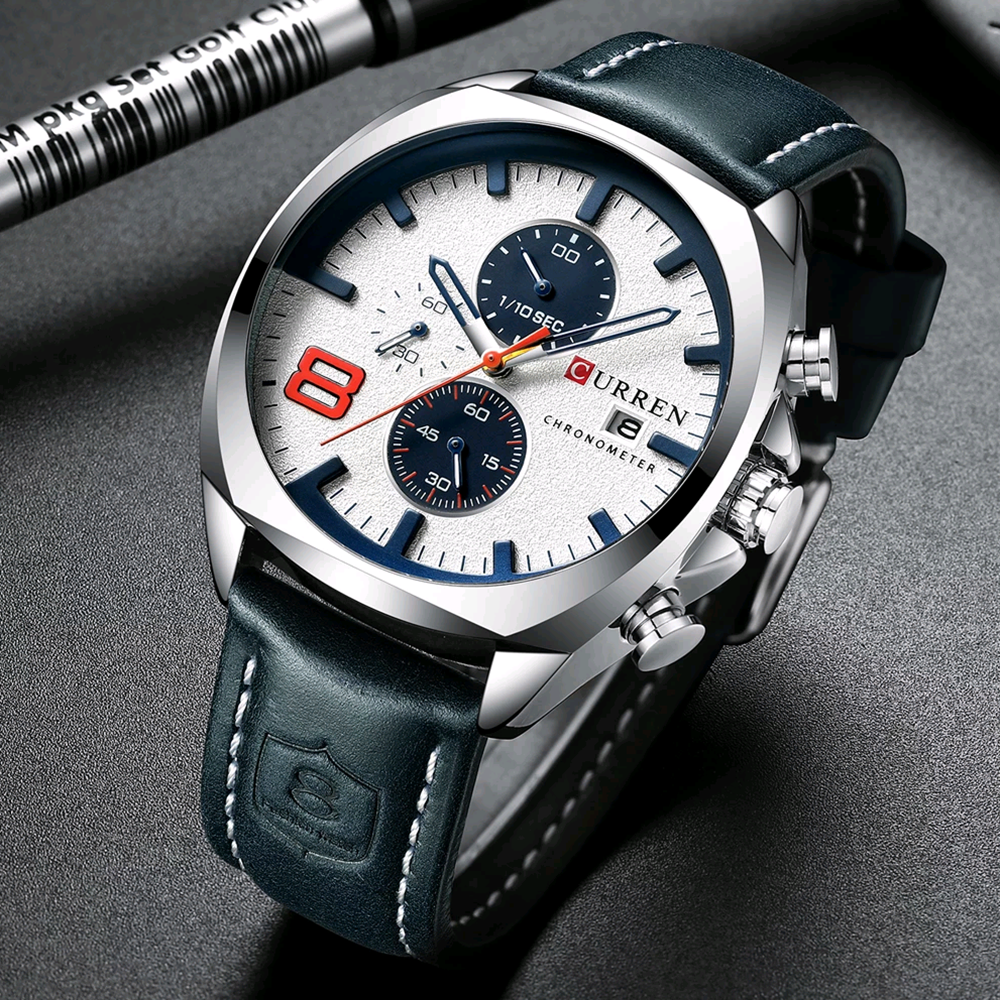 Sport Watch Men Analog Quartz Watches Waterproof Date Military Wrist Watches