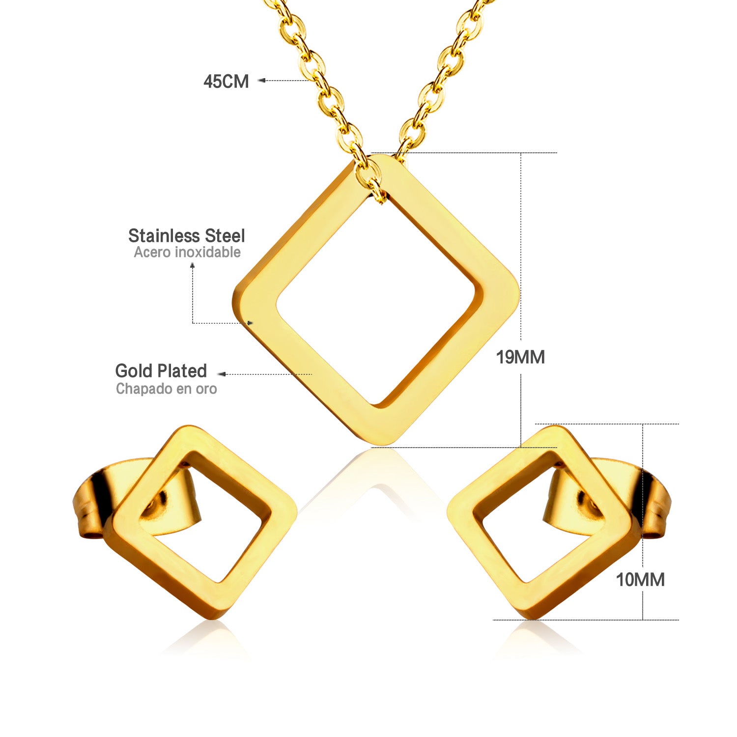 Pendant Necklace Earrings African Jewelry Sets