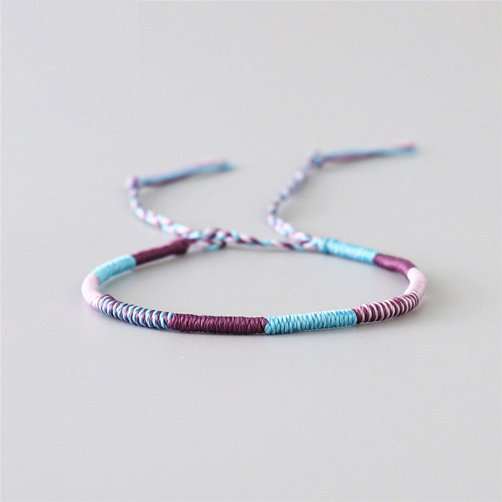 Handmade Waterproof Woven Wax Thread Wrap Bracelet