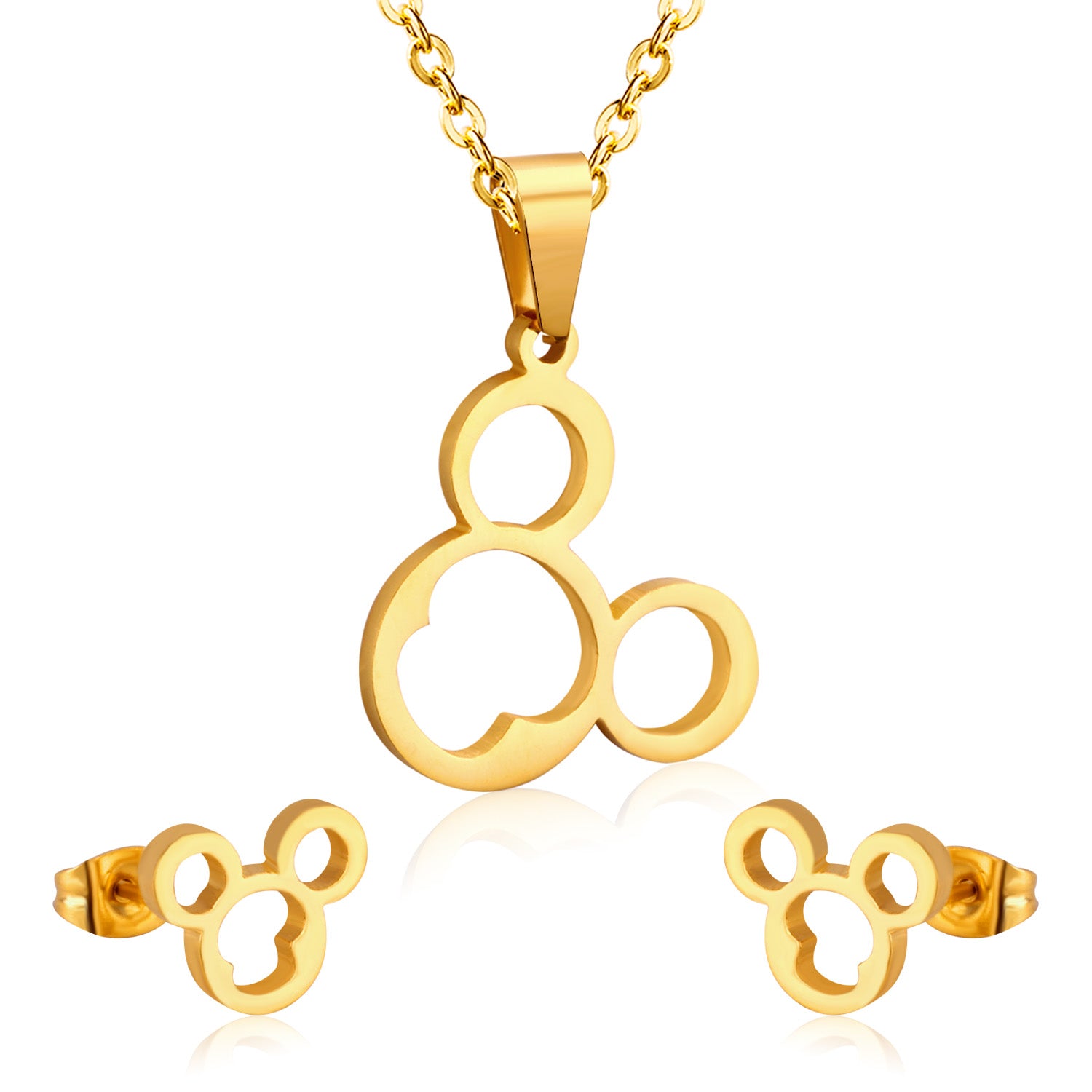 Pendant Necklace Earrings African Jewelry Sets