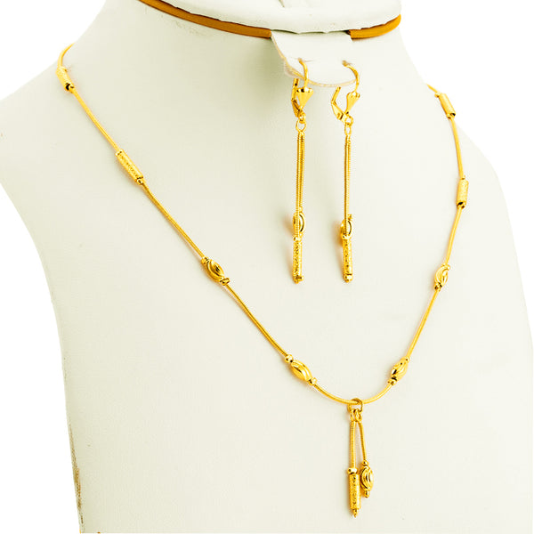 Gold Color Ethiopian Dubai Jewelry Sets