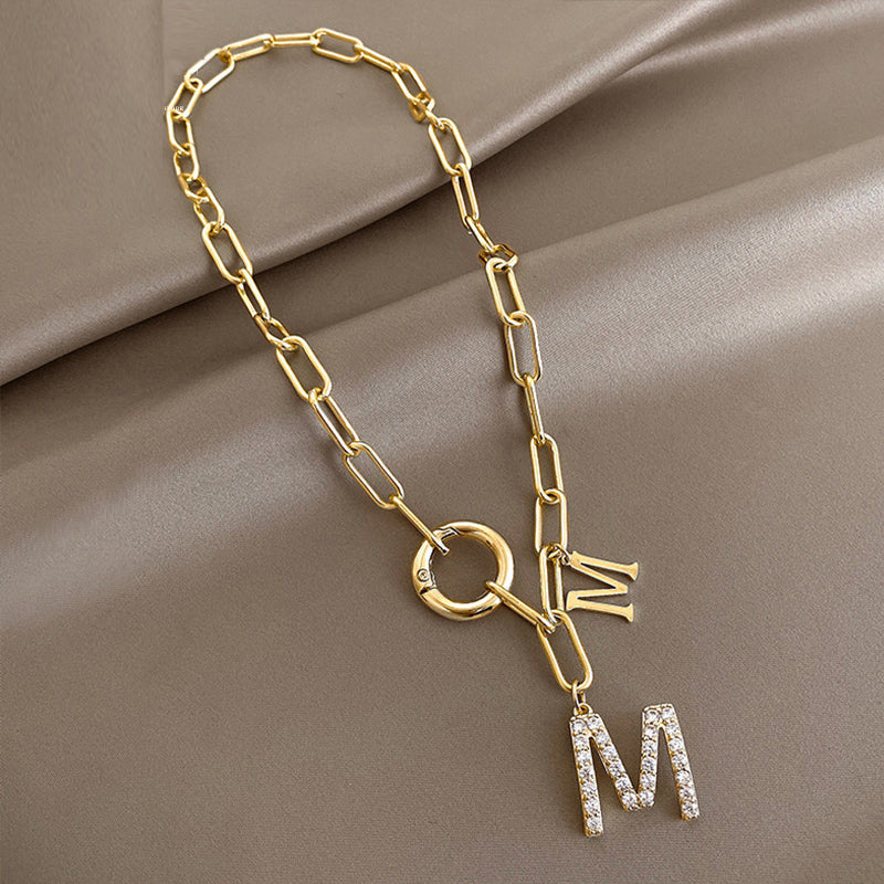 Punk Style Hip Hop Thick Chain Short Necklace