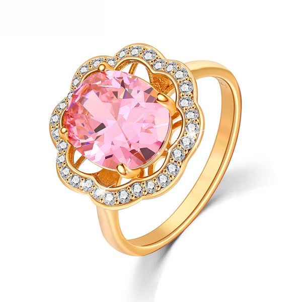 Fashion Promotion Gold Plated Charm Ring for Women