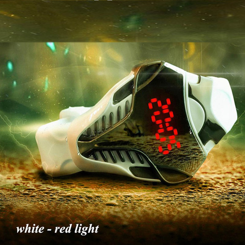 Cool Technology Style Digital LED Running Timer Watch