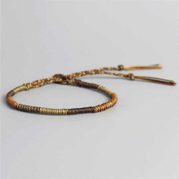 Handmade Waterproof Woven Wax Thread Wrap Bracelet